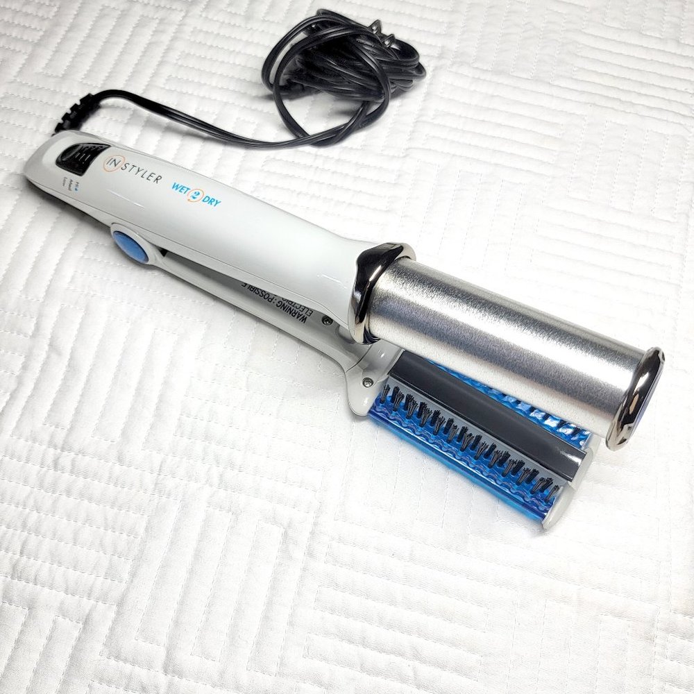 InStyler Max Prime Wet To Dry 1.5  " 1-Way Tourmaline Ceramic Revolving Iron